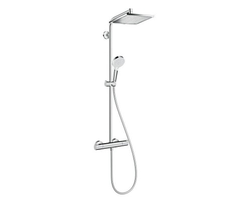 Душевая система HansGrohe HG Crometta Е 240 1jet Showerpipe с термостатом хром
