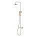 Boheme Stick Душевая стойка с верхним душем 30х57х112,5h см, цвет: white 128-WG.2