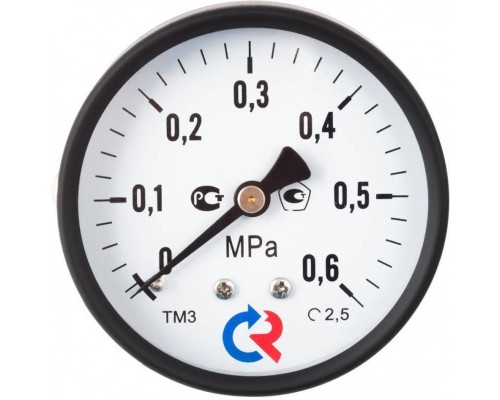 Манометр Росма ТМ-310 Т.00 63/16 (1/4", 0-16 бар, 2,5) аксиальный