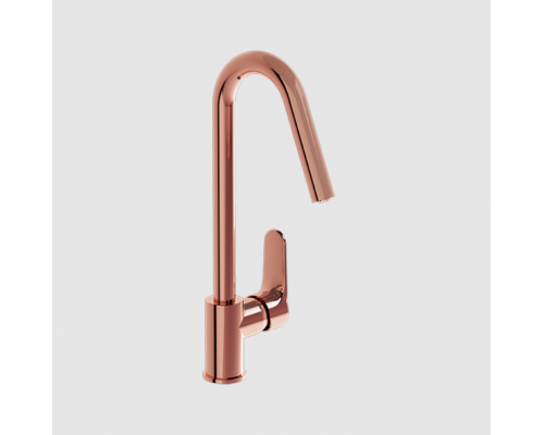 Смеситель для раковины, Vitra, Root Round, цвет-медь