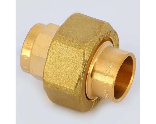 Разъемное соединение пайка-пайка с плоской прокладкой VIEGA 15