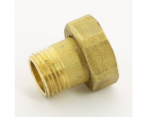 Соединение с накидной гайкой НВ Uni-Fitt 1/2" x 3/4" с плоской прокладкой Соединение с накидной гайкой НВ Uni-Fitt 1/2" x 3/4" с плоской прокладкой