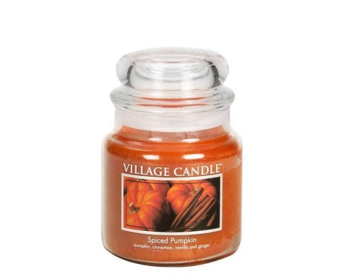 Декоративная свеча Village Candle Пряная тыква (389 грамм)
