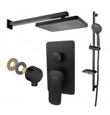 AQ1074MB ВЕГА Set 4 в 1 (AQ1046MB+AQ2081MB+AQ2454MB+AQ2011MB), матовый черный AQ1074MB