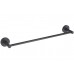 AQ4120MB ЕВРОПА полотенцедержатель 450 мм, матовый черный AQ4120MB