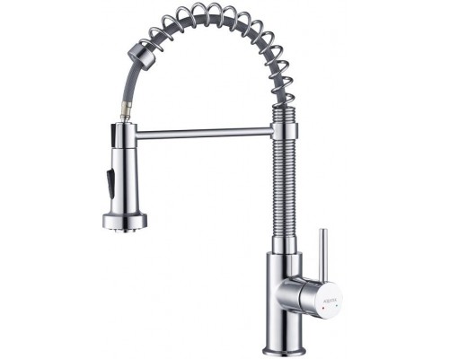 AQ1387CR ЕВРОПА смеситель для кухни 2 jet (профессиональный) AQ1387CR