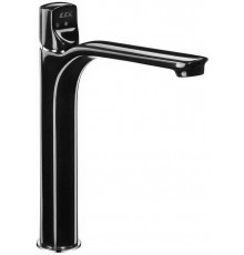 104508984EX MYRA смеситель для раковины 230 без донного клапана черный /хром 104508984EX