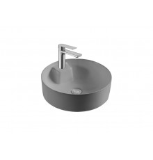 AQ5212-MG ЕВРОПА раковина 405405140 для установки на столешницу, матовый серый AQ5212-MG