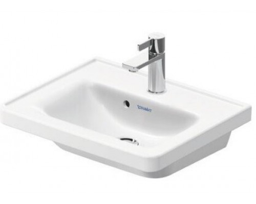 Раковина, Duravit, D-Neo, шгв 500-400-150, отверстия для смесителя-1, цвет-альпийский белый (белый Alpin)