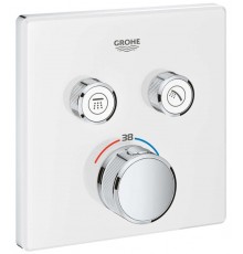 29156LS0 Grohtherm SmartControl Термостат для встраиваемого монтажа на 2 выхода, белая луна 29156LS0