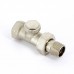 Вентиль обратный никелированный НВ UNI-FITT 1/2" с разъемным соединением THERMO