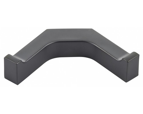 11115130000 EDITION 11 Крючок для полотенца двойной, хром черный шлифованный 11115130000