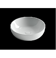 Ceramica Nova Element Умывальник чаша накладная круглая 42х42 см, цвет белый CN5024