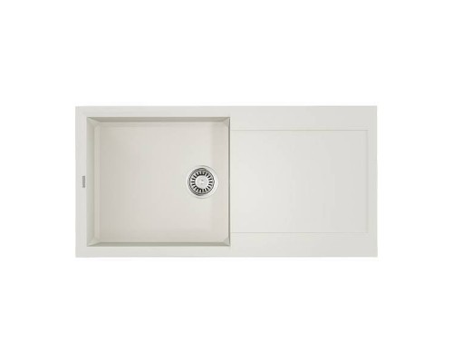 Omoikiri Sakaime 100-WH Кухонная мойка Tetogranit 100x50 см, цвет: белый 4993887 Omoikiri Sakaime 100-WH Кухонная мойка Tetogranit 100x50 см, цвет: белый 4993887