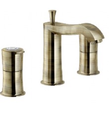 SI98211/1BR SOFI смеситель для раковины на 3 отверстия, бронза SI98211/1BR