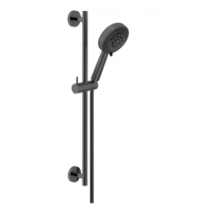 AD140/54FLP душевой гарнитур 60 см, глянцевый черный AD140/54FLP