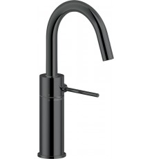 VE125138/3FLP VELIS смеситель для раковины, без донного клапана, глянцевый черный VE125138/3FLP