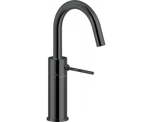 VE125138/3FLP VELIS смеситель для раковины, без донного клапана, глянцевый черный VE125138/3FLP