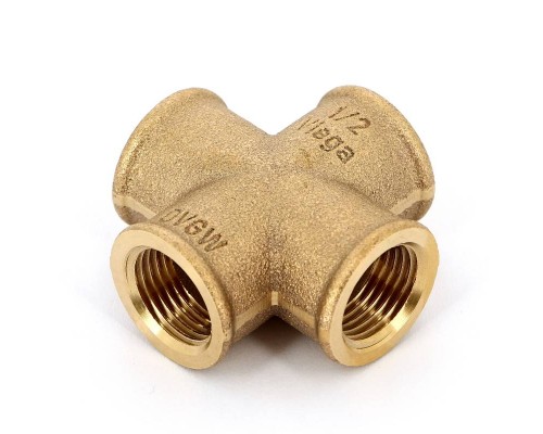 Крестовина В бронза Viega 1/2"
