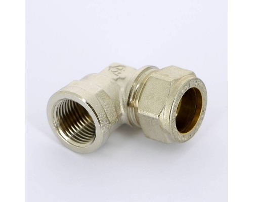 Угол обжим-В никелированный TIEMME 18х1/2"
