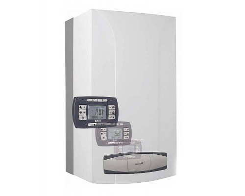 Котел настенный газовый BAXI NUVOLA-3 Comfort двухконтурный с открытой камерой сгорания 24кВт