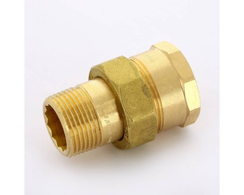 Разъемное соединение с плоским уплотнением бронза VIEGA НВ 1"