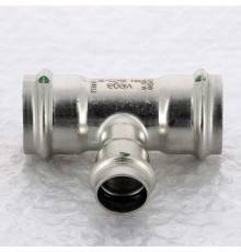 Тройник пресс нержавеющая сталь Sanpress Inox VIEGA 35x22x35