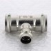 Тройник пресс нержавеющая сталь Sanpress Inox VIEGA 35x22x35