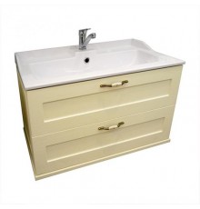 1A1863K0LBPR0 Набор: 1A186301LBPR0 Тумба-умывальник Леон 80 Дуб бежевый/ 1A708031FB010 Раковина Фабиа 800 белая 1A1863K0LBPR0