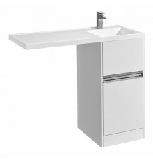 1A2360K0LH010 Набор: 1A236001LH010 Тумба-умывальник Лондри 40/ 1A72223KLH010 Раковина Лондри 105 правая, бел. 1A2360K0LH010