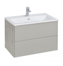 1A2581K1AJ9A0 Набор: 1A258101AJ9A0 Тумба-умывальник Сохо 75 Слэйт/галька серая / 1WH501619 РаковинаЭлина 75 1A2581K1AJ9A0