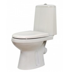 41301130311 Унитаз-компактЛеяЛюкс, подвод воды нижний, косой выпуск (ЦЕНА ДО ОКОНЧАНИЯ ОСТАТКОВ!!!) 41301130311