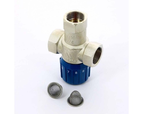Термосмеситель AQUAMIX WATTS Ind 63C 3/4"В диапазон регулирования 25-50˚C для теплого пола Термосмеситель AQUAMIX WATTS Ind 63C 3/4"В диапазон регулирования 25-50˚C для теплого пола