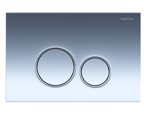 KDI-0000018 (005B) Панель смыва Хром глянец (клавиши круглые) KDI-0000018