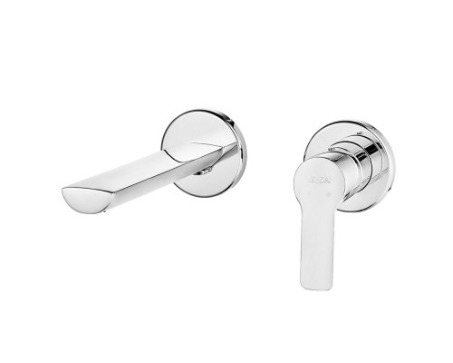 102167606EX-YY LUNA смеситель для раковины настенный 2 отв. (внешняя часть) 102167606EX-YY