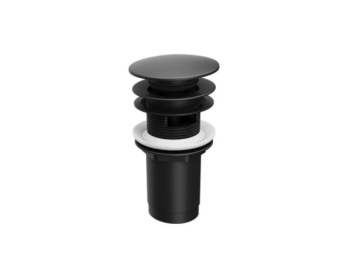 Слив для умывальника CLICK-CLACK черный X01748