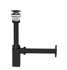 102119055C1EX сифон для раковины, матовый черный 102119055C1EX