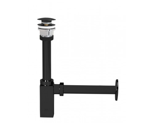 102119055C1EX сифон для раковины, матовый черный 102119055C1EX