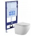 SET AQUATEK ЕВРОПА (рама AQUATEK Standard INS-0000012(без клавиши и крепежа)+унитаз ЕВРОПА AQ1901-00 с тонким сиденьем soft-close SET AQUATEK ЕВРОПА