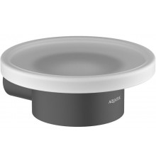 AQ4403MB ЛИРА мыльница, матовый черный AQ4403MB