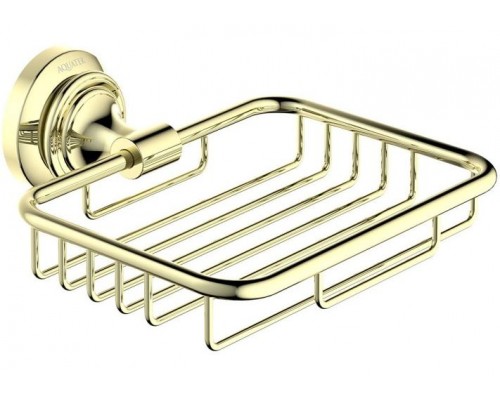 AQ4533PG КЛАССИК мыльница решетка, полир. золото AQ4533PG