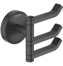 AQ4632MB БЕТТА крючок тройной, матовый черный AQ4632MB