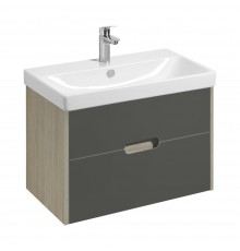 1A2831K0OLUG0 Набор: 1A283101OLUG0 Тумба-умывальник Оливия 80 Дуб Ойстер/1WH501772 Раковина Адриана 80 1A2831K0OLUG0