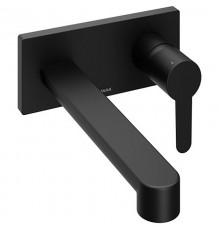 Смеситель для умывальника PU 019.20 настенный монтаж черный X070184