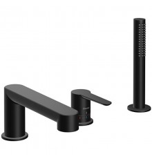 Смеситель врезной каскадный для ванн PU 026.20 черный X070186