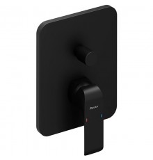 Смеситель настенный с переключателем FL 065.20 для R-box черный X070179
