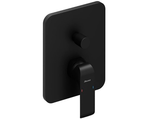 Смеситель настенный с переключателем FL 065.20 для R-box черный X070179