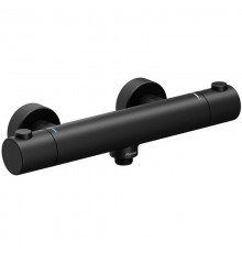 Смеситель настенный термостатический для душа без гарнитуры PU 033.20/150 черный X070188