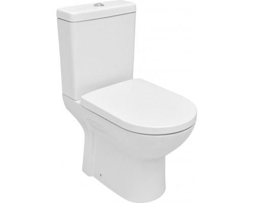 6716SL Friendly унитаз напольный, с тонким сиденьем с микролифтом, Serel 6716SL