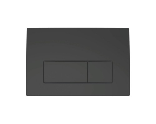 115.119.14.1 Смывная клавиша Geberit Delta50, для двойного смыва: Черный матовый 115.119.14.1